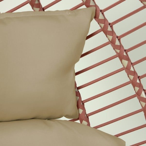 Rippuv aiatool terrakotast koos statiiviga Elianis - Kave Home-image-3