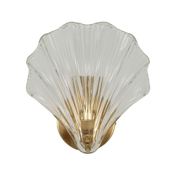 Kuldne klaasist seinalamp Da Muro Shell - Mauro Ferretti