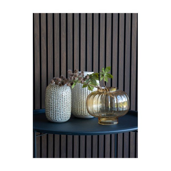 Helekollane klaasist vaas - House Nordic-image-3