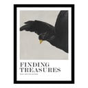 Plakat raamis 32x42 cm Finding Treasures - Malerifabrikken