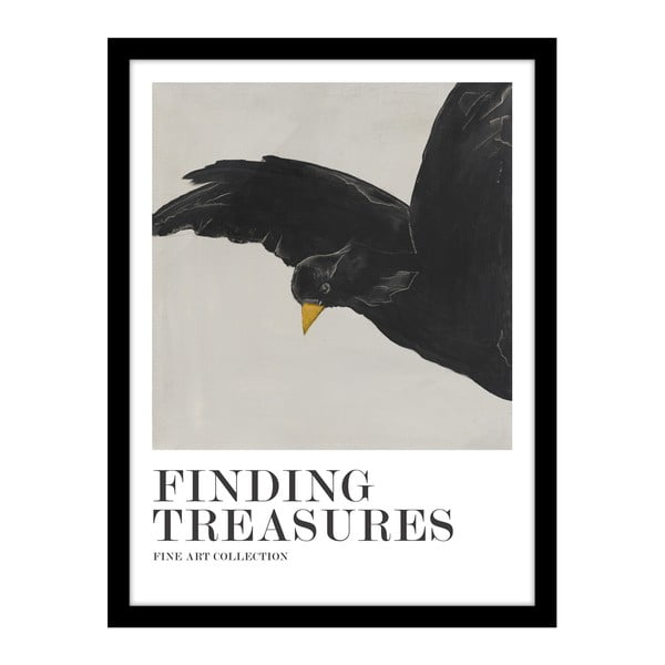 Plakat raamis 32x42 cm Finding Treasures - Malerifabrikken
