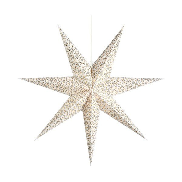 Valge rippuv jõulumotiividega valguskaunistus Baroque - Markslöjd