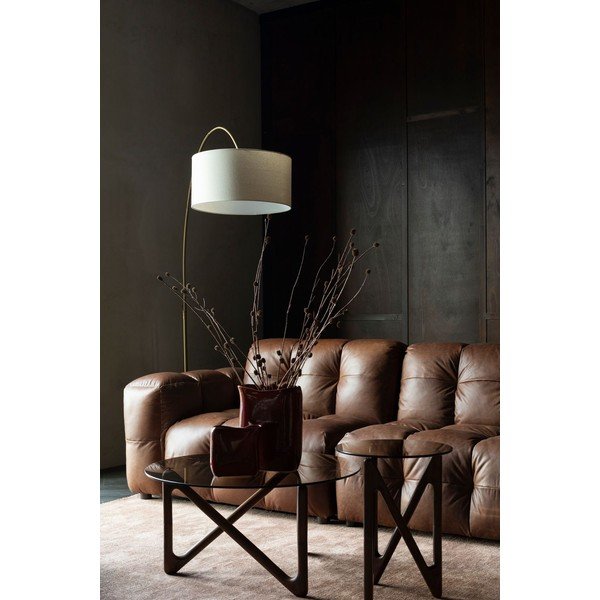 Pruun nahkdiivan 264 cm Hackman - Dutchbone-image-1