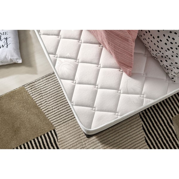 Keskmise/extrakindla vahtpolsterdusega kahepoolne madrats 160x200 cm Relaxium - Moonia-image-3