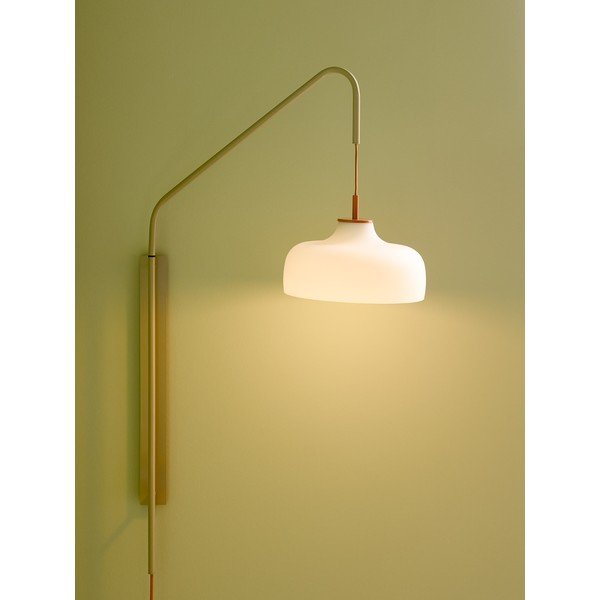 Valge-beež seinalamp ø 29 cm pesale Current - Hübsch-image-2