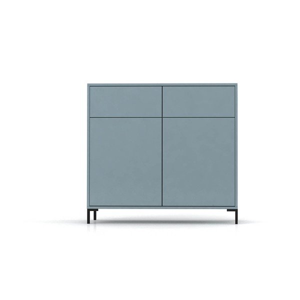 Helesinine madal kummut 90x84 cm Wilson - Really Nice Things