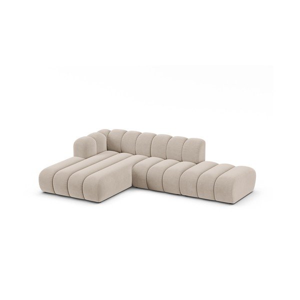 Beež nurgadiivan (vasakpoolne nurk) Lupine - Micadoni Home-image-1