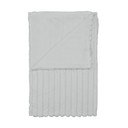 Valge mikroplüüsist tekk 130x170 cm Cosy Ribbed - Catherine Lansfield