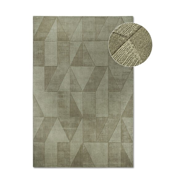 Roheline käsitsi kootud villane vaip 190x280 cm Ursule - Villeroy&Boch