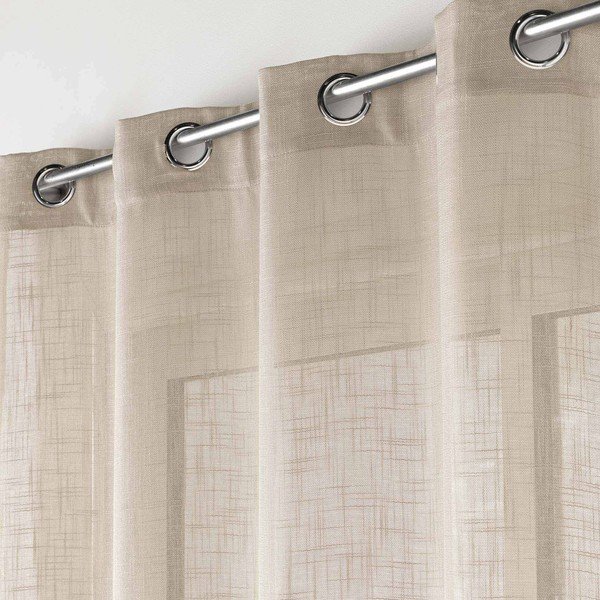 Pruun kardin 140x280 cm Haltona - douceur d'intérieur-image-1