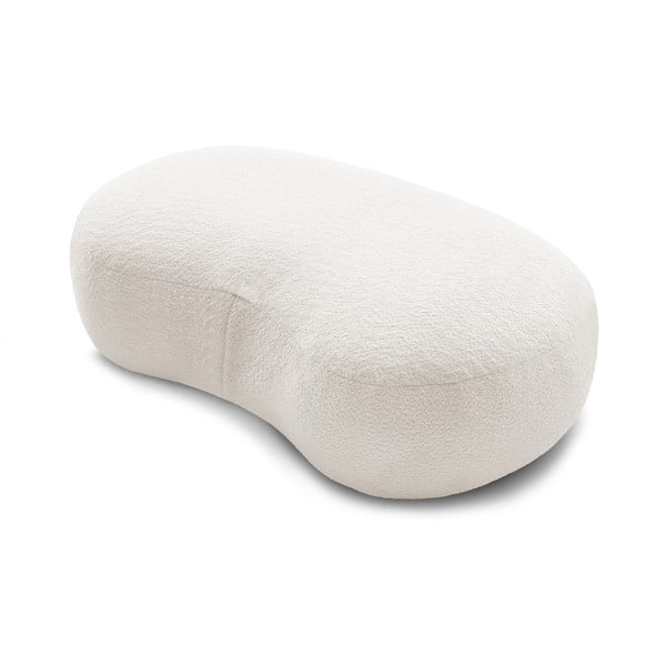 Valge bukleekangast jalatool Saint-Germain - Bobochic Paris-image-4