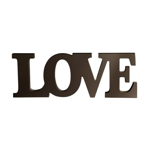 Dekorativní dřevěný nápis Love