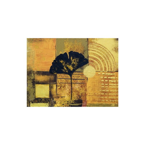 Obraz na plátně Abstract Ginkgo Leaf  60x80 cm