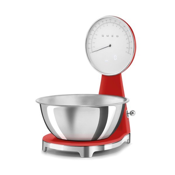 Punane plastmassist digitaalne köögikaal - SMEG-image-4