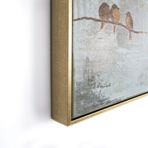 Komplekt 2 käsitsi maalitud Linnud maalid Flock of Birds - Graham & Brown-image-4