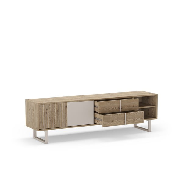 Hall-tammedekooriga telerilaud 180x51,5 cm Millay - Marckeric-image-4