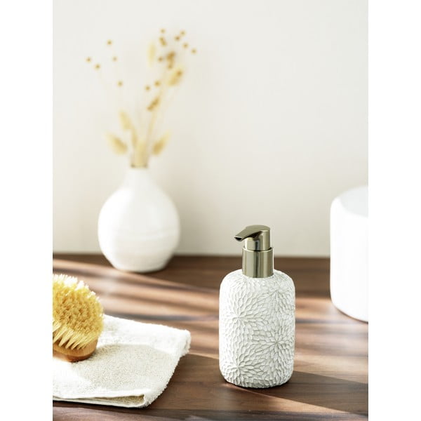 Valge polüresiinist seebidosaator 300 ml Montalfano - Wenko-image-1