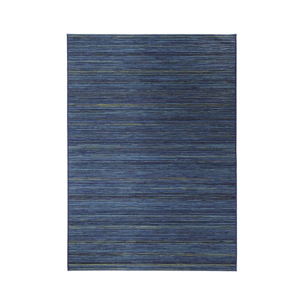Tmavě modrý koberec vhodný i na ven Lotus, 160 x 230 cm