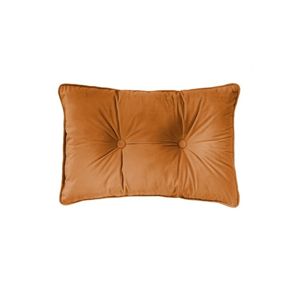Oranž padi Velvet Button, 40 x 60 cm - Tiseco Home Studio
