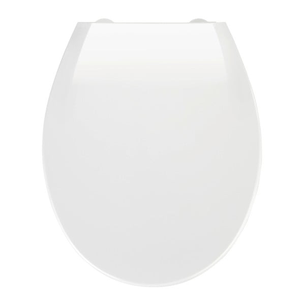 Valge WC-istekese lihtsa sulgemisega , 44 x 37 cm Kos - Wenko