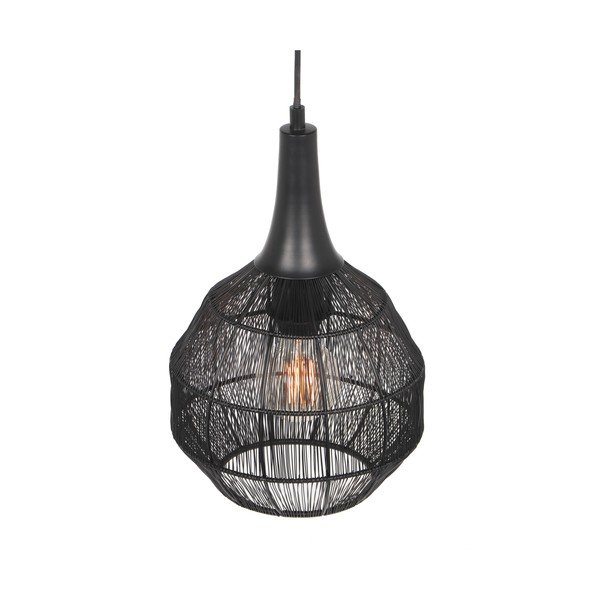 Matt must rippvalgusti metallist varjuga Soraya - Trio-image-1