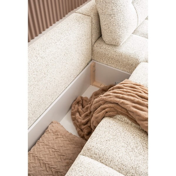 Kreem modulaarne nurgadiivanvoodi koos panipaigaga (parem nurk) Lulu – Miuform-image-3