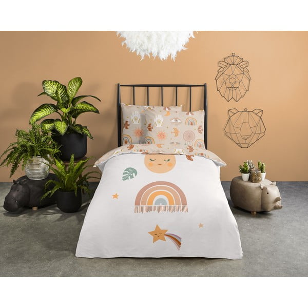 Puuvillane lastevoodipesu üheinimesevoodile 140x200 cm - Good Morning-image-1