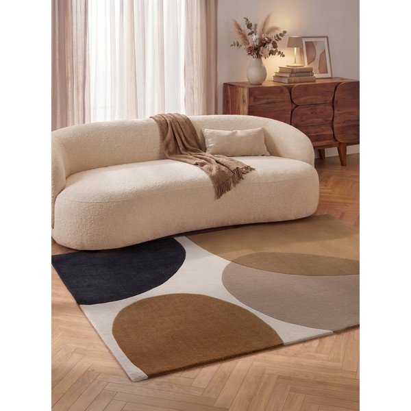 Konjakipruun villane vaip 120x170 cm Ruvia - Villeroy&Boch-image-3