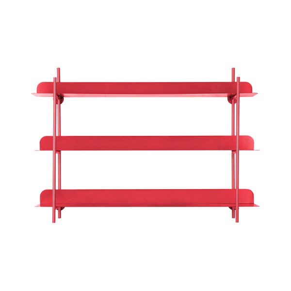 Punane astmeline metallriiul 60 cm Cool Retro - PT LIVING-image-2