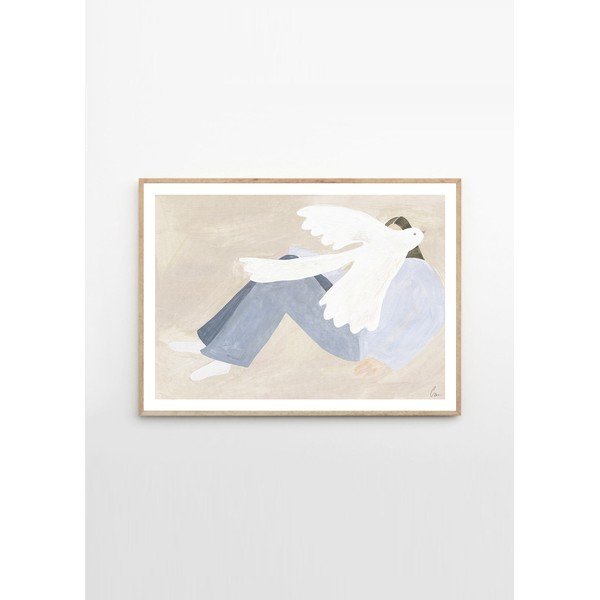 Plakat 70x50 cm Bright Bird – Clara Schicketanz - The Plakat Club-image-3