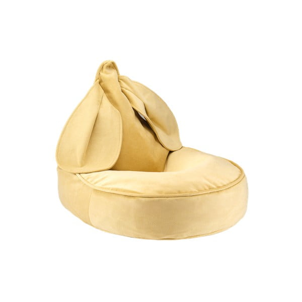 Kollane sametist laste kott-tool Bunny - Wigiwama