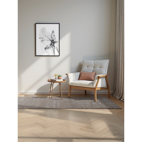 Beež vaip 80x240 cm Perles Onyx – Elle Decoration-image-1