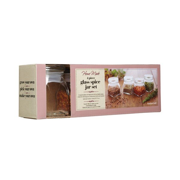 Sada 4 kořenek Kitchen Craft Spices, 110 ml-image-1