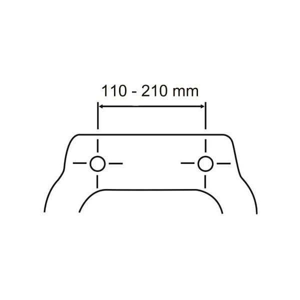 WC iste on valmistatud puitkiudplaadist , 44 x 37,5 cm Portugal - Wenko-image-3