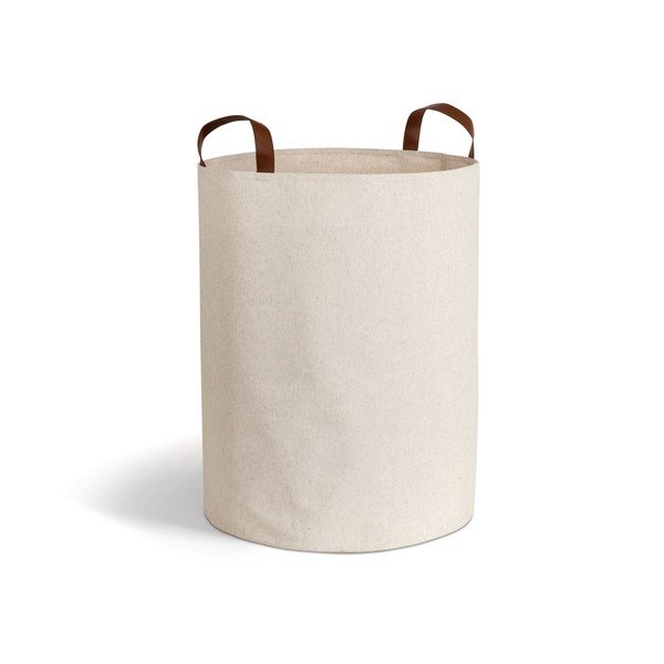 Beež tekstiilist pesukorv 69 l Soft Storage - Bigso