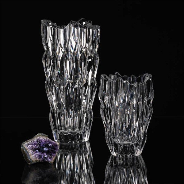 Kristallklaasist vaas Qaurtz, kõrgus 16 cm - Nachtmann-image-1