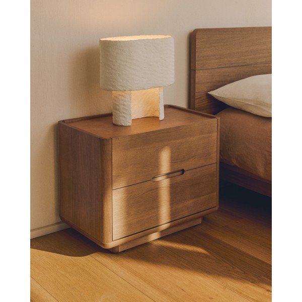 Valge laualamp (kõrgus 37,5 cm) Bedala - Kave Home-image-1