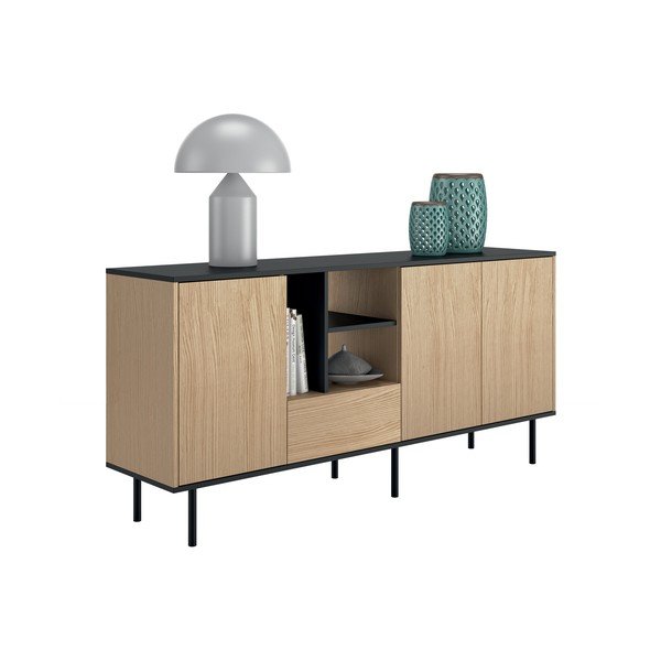 Must madal kapp tammepuust 170x80 cm Lord - TemaHome-image-3