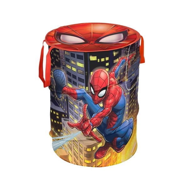 Tekstiilist korv kaanega Spiderman, kõrgus 50 cm Superman - Domopak