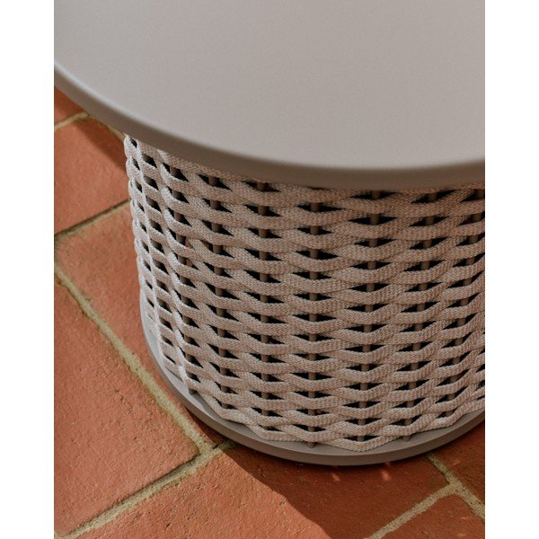 Metallist ümmargune aialaud ø 50 cm Sedalis - Kave Home-image-2