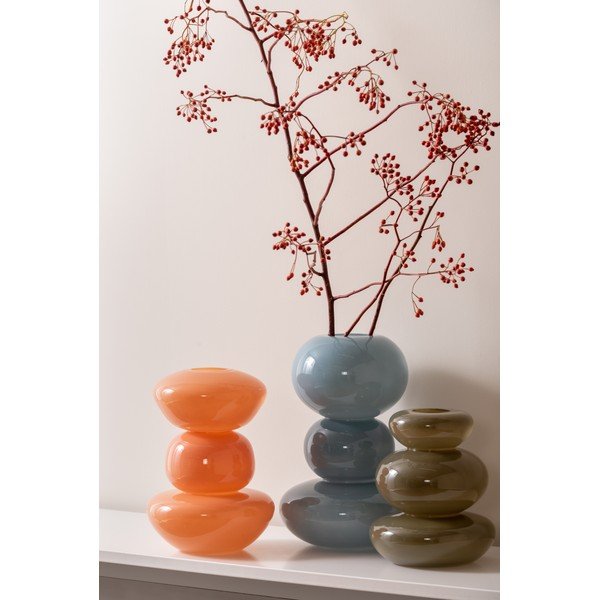 Sinisest klaasist vaas Bubbles - PT LIVING-image-1