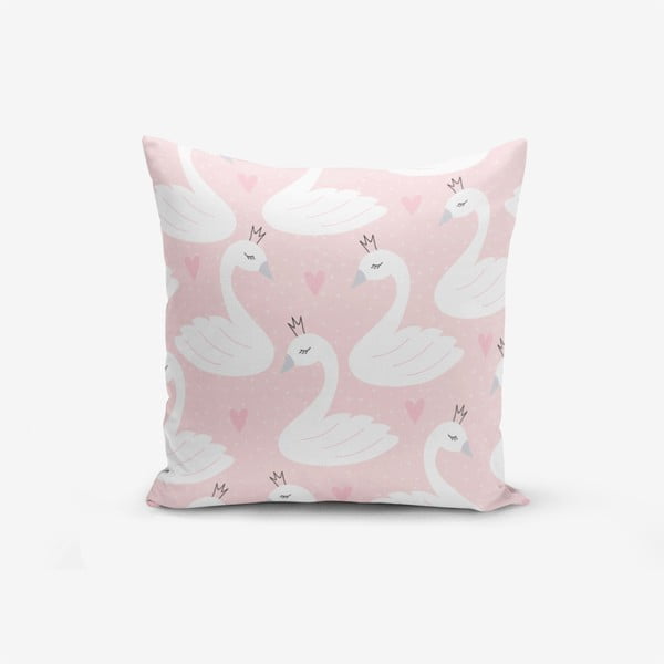 Pink Puan Animal Theme padjapüürileht, 45 x 45 cm - Minimalist Cushion Covers