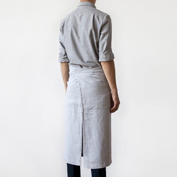 Helehall linane põll, pikkus 76 cm Garcon - Linen Tales-image-1