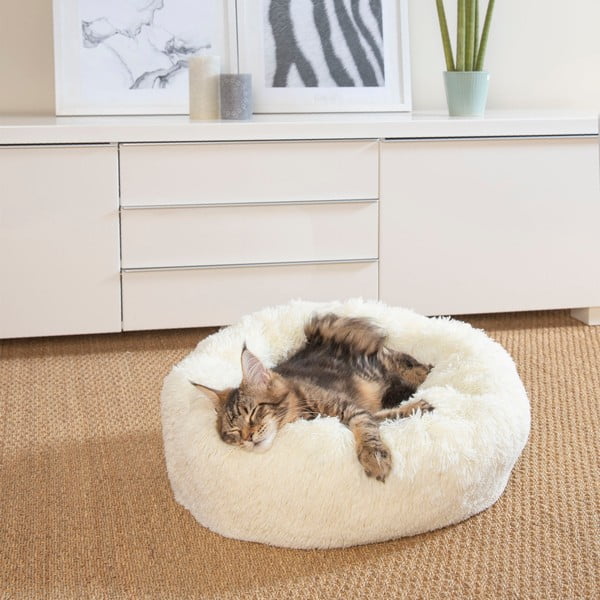 Kreem koeravoodi ø 55 cm - Love Story-image-1