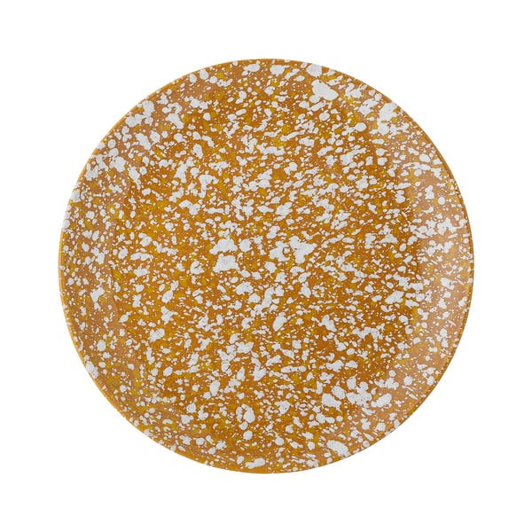 Oranžikas ja valge keraamiline taldrik, ø 21 cm Carmel - Bloomingville