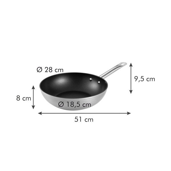 Wokipann ø 28 cm GrandChef - Tescoma-image-1