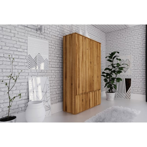 Tammepuust riidekapp 135x206 cm Vento 3 - The Beds-image-1