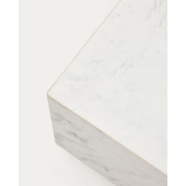 Valge marmorist kohvilaud 50x100 cm Sorein - Kave Home-image-4