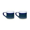 Tumesinised kivikeraamikast espressokruusid 2 tk komplektis 80 ml Marlow - Sass & Belle