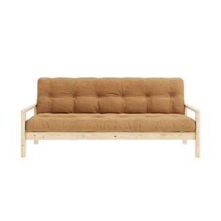 Sinepivärvi diivanvoodi 205 cm Knob - Karup Design